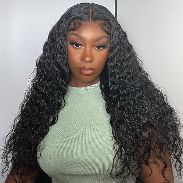 PartingMax | 7x6 HD Lace Closure Ready To Go Wigs PartingMax Glueless Water Wave Hair Wig
