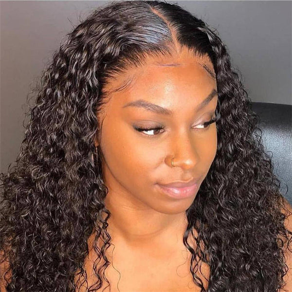 PREMAX | 5x5 Lace Closure Wigs Kinky Curly 12A Grade Human Hair Preplucked Wigs with Baby Hair