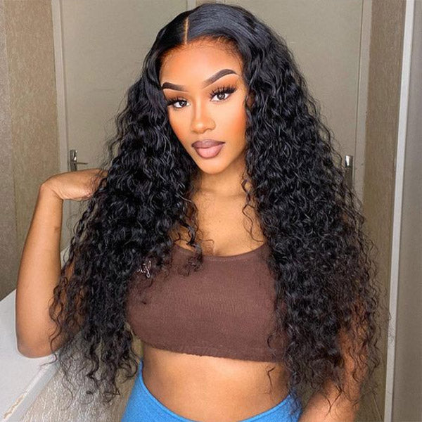 HD Lace Front Wigs Water Wave Wigs Human Hair Preplucked 13x4 13x6 Lace Front Wigs