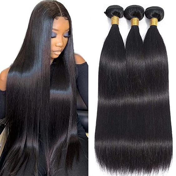 Natural Color Straight Virgin Hair Bundles 1/3/4Pcs