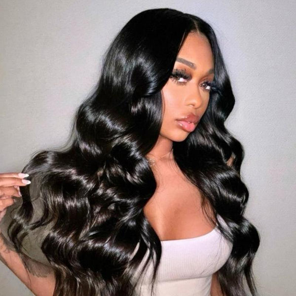 Pre-Everything | Invisible Knots Glueless Body Wave Wigs 13x6 HD Lace Frontal Wig Pre Cut Wigs